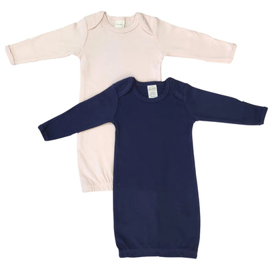 An image displaying Newborn Baby Girl 2 Piece Gown Set by Bambini