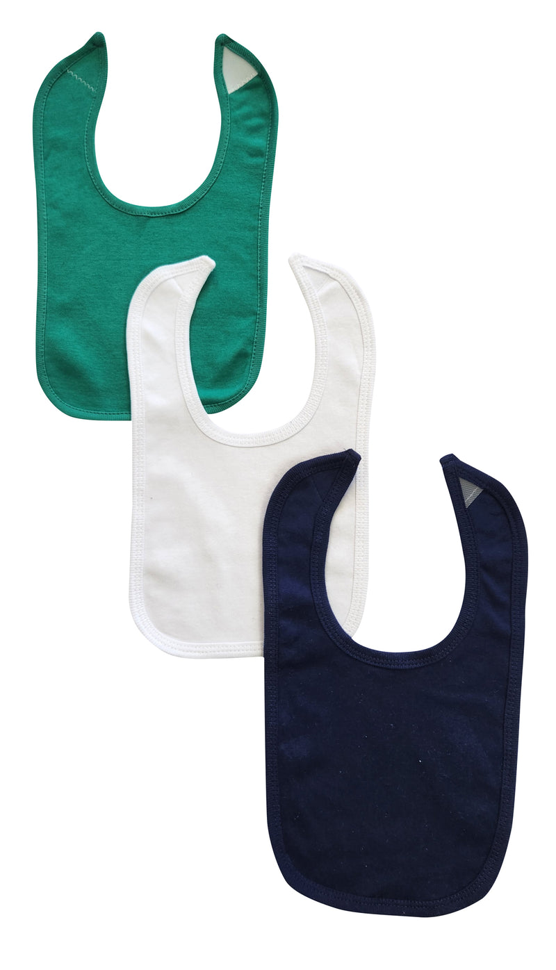 An image displaying 3 Baby Bibs by Bambini