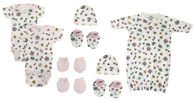 An image displaying Newborn Baby Girl 9 Piece Sets by Bambini