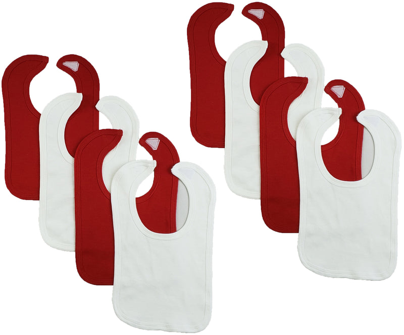 An image displaying 8 Baby Bibs by Bambini