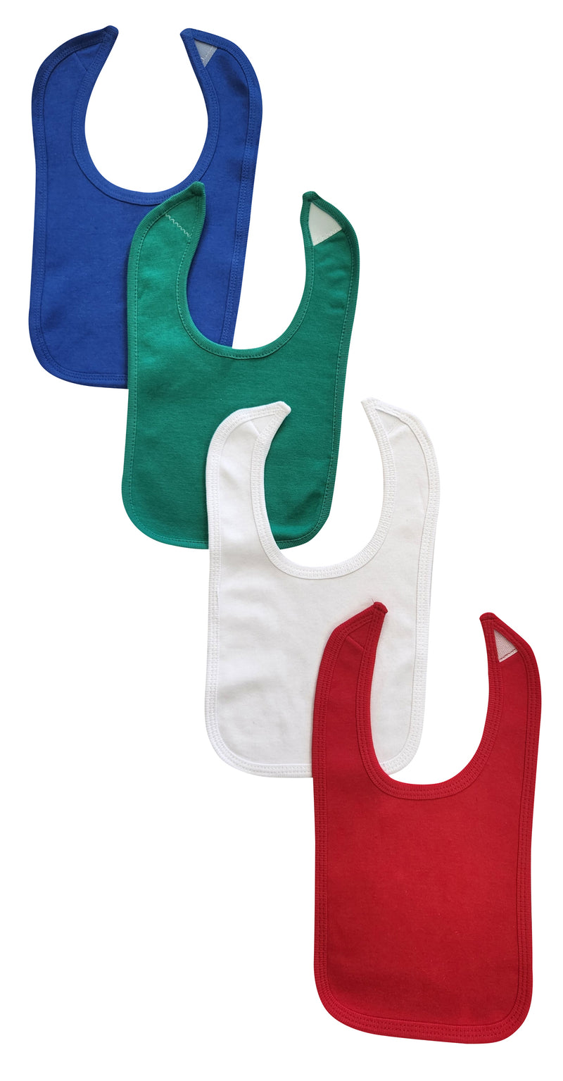 An image displaying 4 Baby Bibs by Bambini
