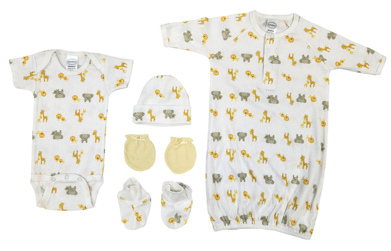 An image displaying Unisex Newborn Baby 5 Piece Sets by Bambini