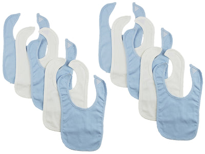 An image displaying 10 Baby Bibs by Bambini