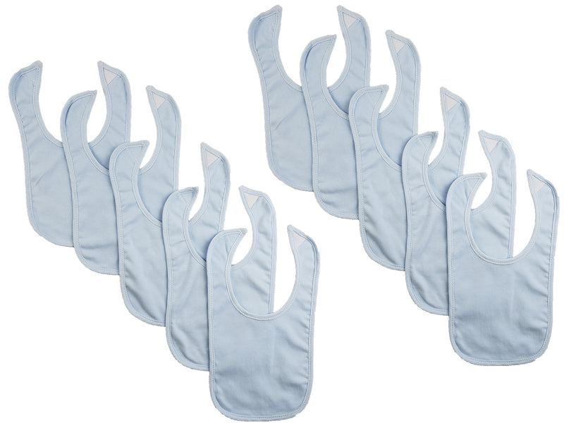 An image displaying 10 Baby Bibs by Bambini
