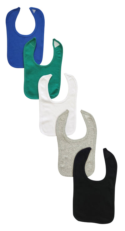 An image displaying 5 Baby Bibs by Bambini