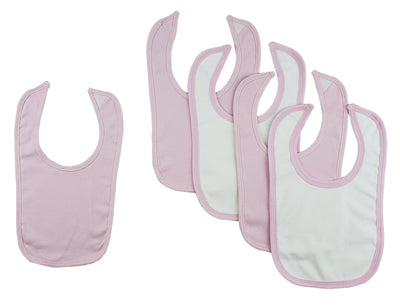 An image displaying 5 Baby Bibs by Bambini