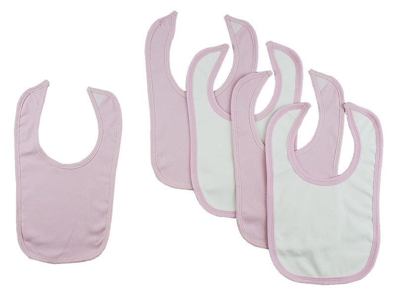 An image displaying 5 Baby Bibs by Bambini