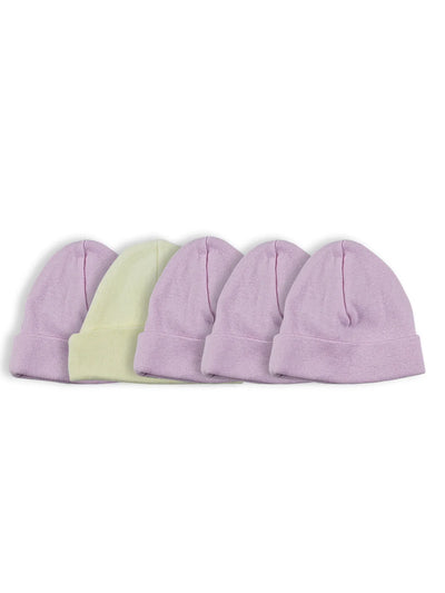 An image displaying Girls Baby Cap (pack Of 5) by Bambini