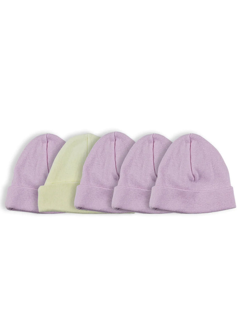 An image displaying Girls Baby Cap (pack Of 5) by Bambini
