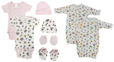 An image displaying Newborn Baby Girl 8 Piece Sets by Bambini