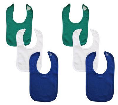 An image displaying 6 Baby Bibs by Bambini