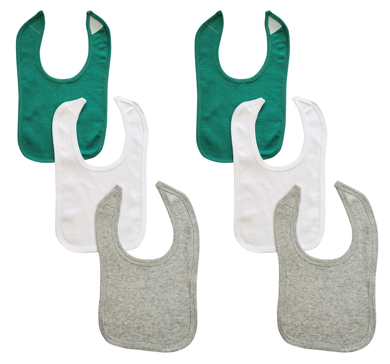 An image displaying 6 Baby Bibs by Bambini