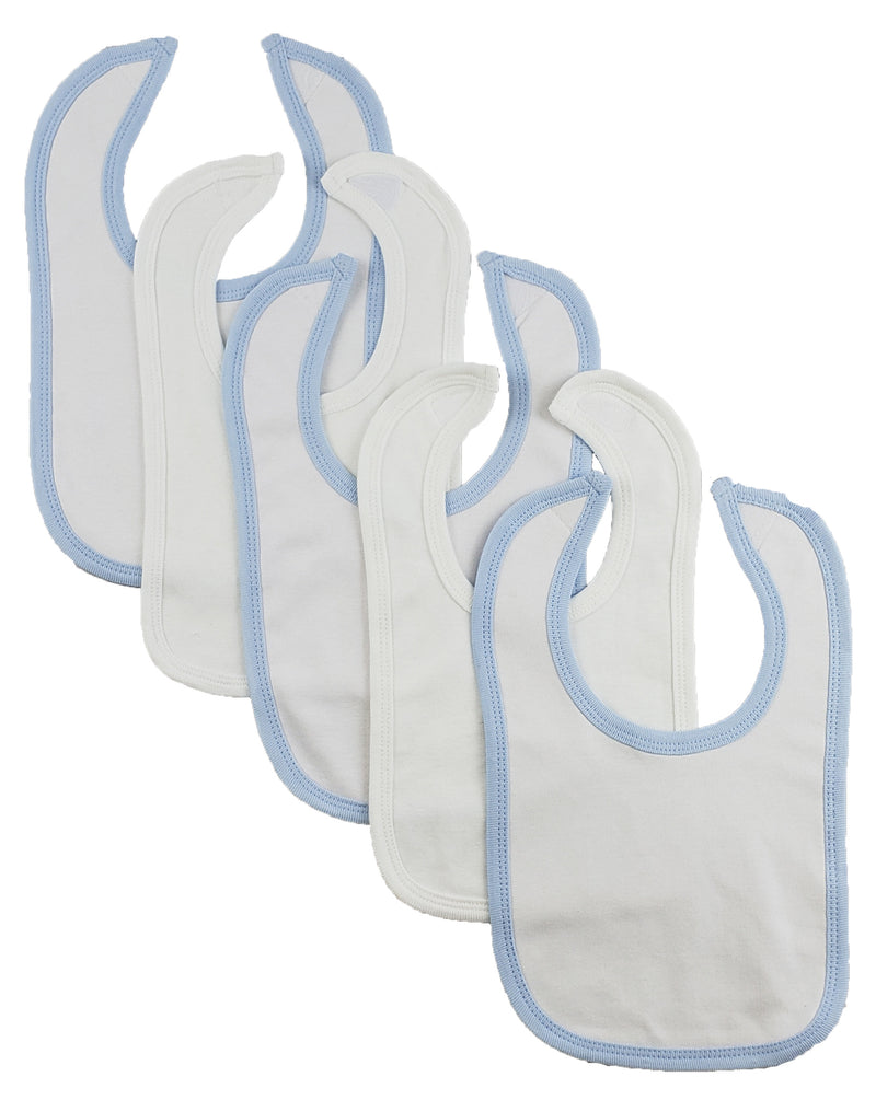 An image displaying 5 Baby Bibs by Bambini