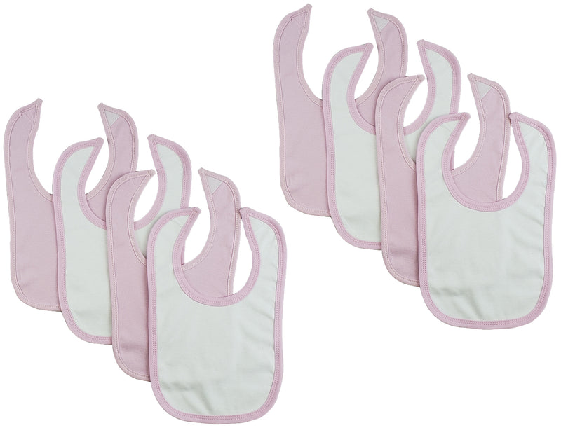 An image displaying 8 Baby Bibs by Bambini
