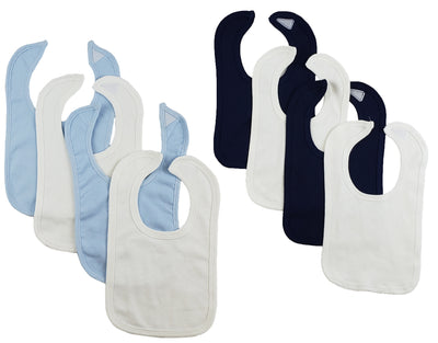 An image displaying 8 Baby Bibs by Bambini