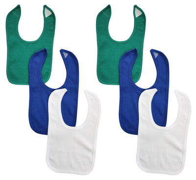 An image displaying 6 Baby Bibs by Bambini