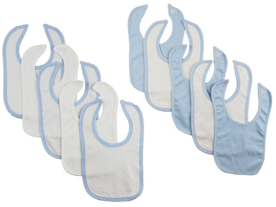 An image displaying 10 Baby Bibs by Bambini
