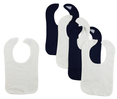 An image displaying 5 Baby Bibs by Bambini