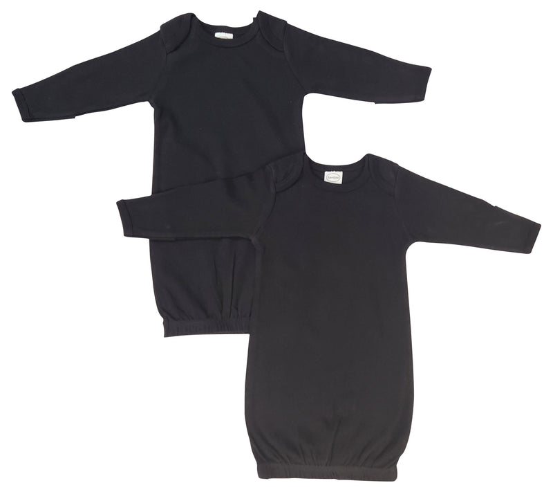 An image displaying Unisex Newborn Baby 2 Piece Gown Set by Bambini