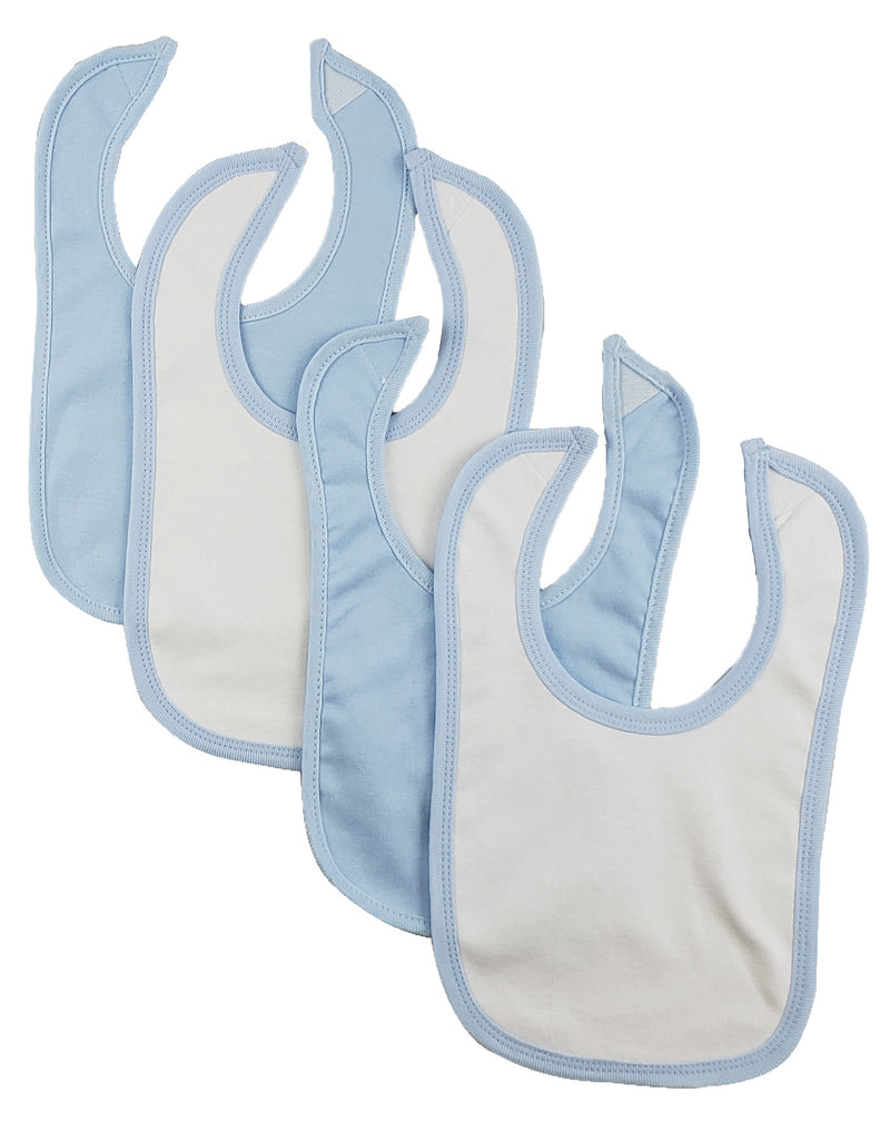 An image displaying 4 Baby Bibs by Bambini