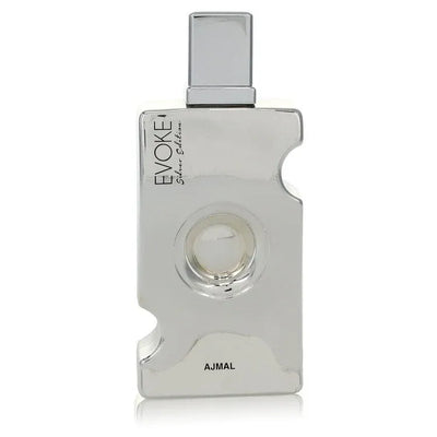 An image displaying Ajmal Evoke Silver Edition by Ajmal Eau De Parfum Spray (unboxed) 2.5 oz for Women by Ajmal