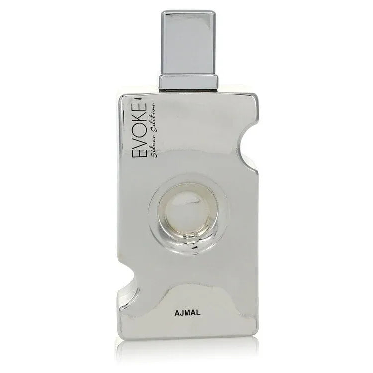 An image displaying Ajmal Evoke Silver Edition by Ajmal Eau De Parfum Spray (unboxed) 2.5 oz for Women by Ajmal