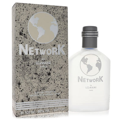 An image displaying Lomani Network by Lomani Eau De Toilette Spray 3.3 oz for Men by Lomani