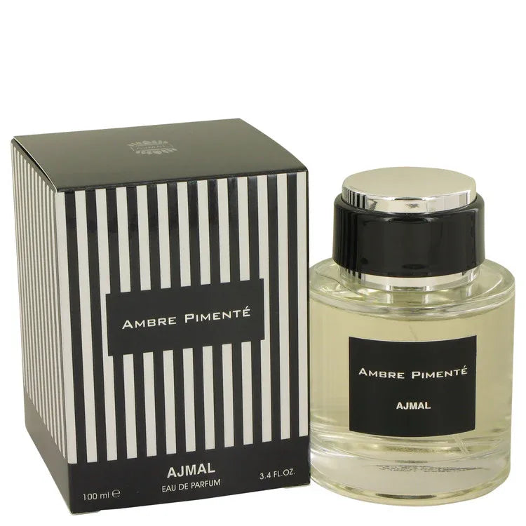 An image displaying Ambre Pimente by Ajmal Eau De Parfum Spray 3.4 oz for Women by Ajmal