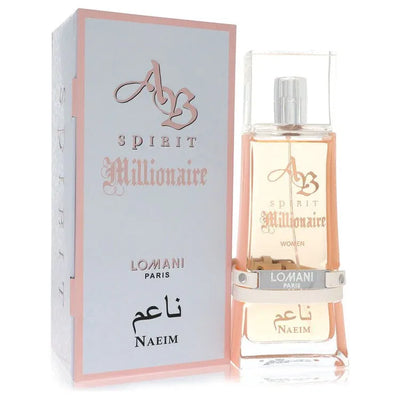 An image displaying Ab Spirit Millionaire Naeim by Lomani Eau De Parfum Spray 3.3 oz for Women by Lomani