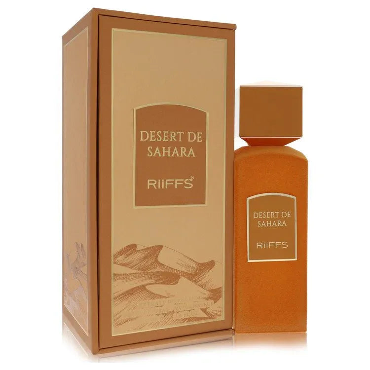 An image displaying Riiffs Desert De Sahara by Riiffs Extrait De Parfum Spray 3.4 oz for Women by Riiffs