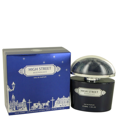An image displaying Armaf High Street Midnight by Armaf Eau De Parfum Spray 3.4 oz for Women by Armaf