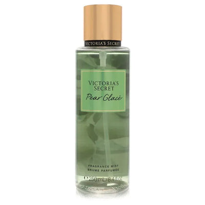 An image displaying Victoria's Secret Pear Glace by Victoria's Secret Fragrance Mist Spray 8.4 oz for Women by Victoria's Secret
