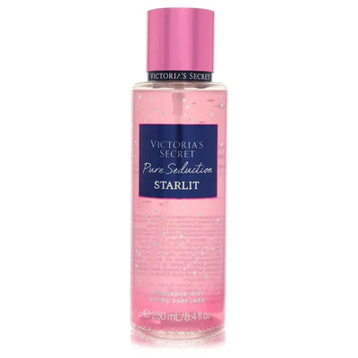 An image displaying Victoria's Secret Pure Seduction Starlit by Victoria's Secret Fragrance Mist Spray 8.4 oz for Women by Victoria's Secret