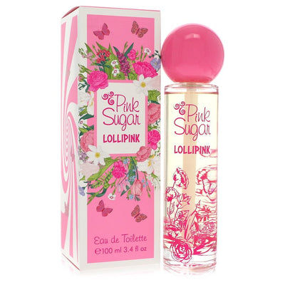 An image displaying Pink Sugar Lollipink by Aquolina Eau De Toilette Spray 3.4 oz for Women by Aquolina