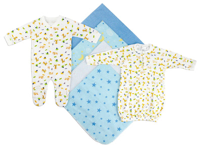 An image displaying Newborn Boys 6 Piece Set by Bambini
