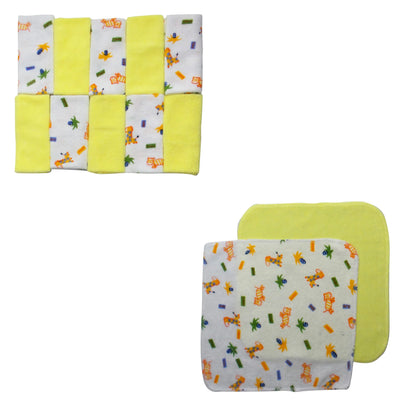 An image displaying Twelve Piece Wash Cloth Set by Bambini