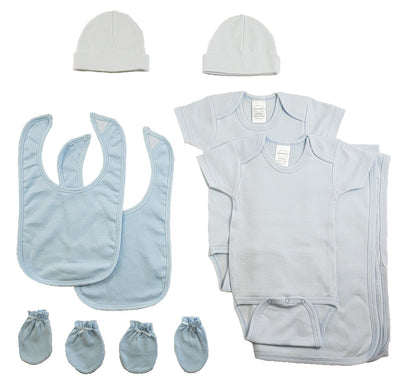 An image displaying Boys 9 Piece Blue Set by Bambini