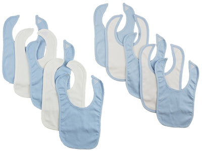 An image displaying 10 Baby Bibs by Bambini