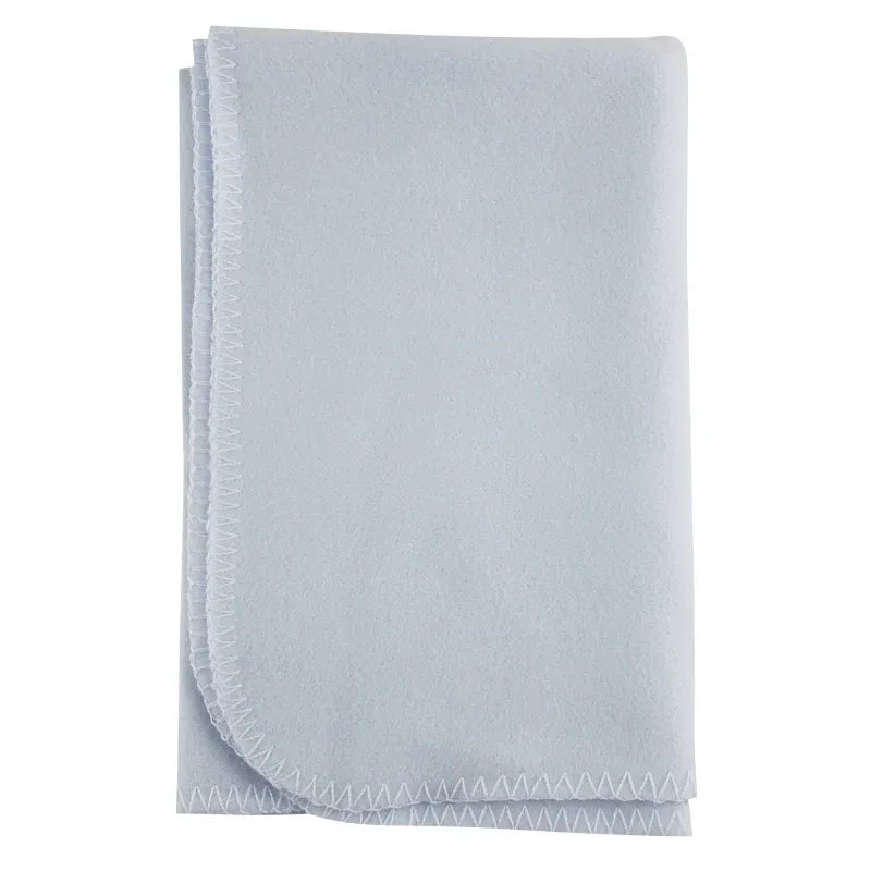 An image displaying Blue Polarfleece Blanket by Bambini