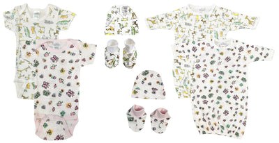 An image displaying Newborn Baby Girl 8 Piece Sets by Bambini