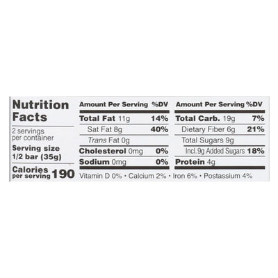 Taza Chocolate Stone Ground Organic Dark Chocolate Bar - Raspberry Crunch - Case Of 10 - 2.5 Ounce.