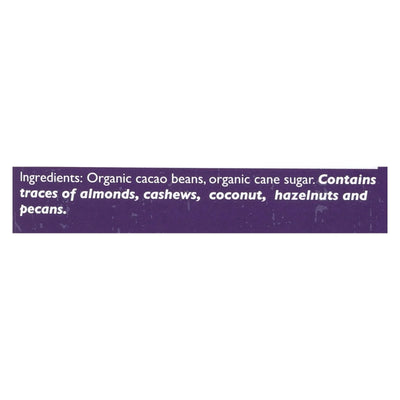 Taza Chocolate - Bar Seriously Dark - Case Of 10 - 2.5 Ounce