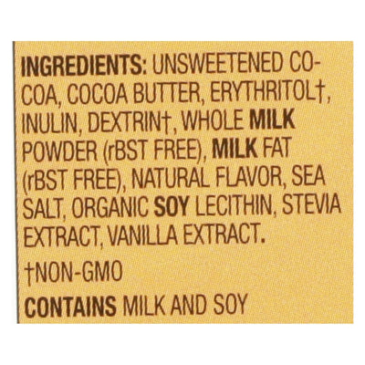 Lily's Sweets Chocolate Bar - Caramelized & Salted - Case Of 12 - 2.80 Oz. - Orca Market