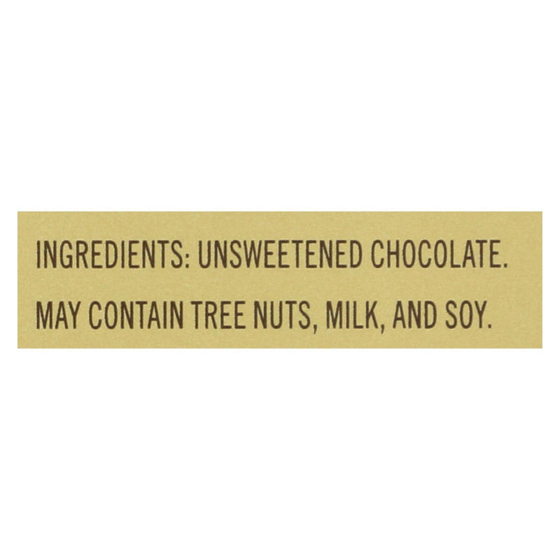 Ghirardelli Premium Baking Bar - 100% Cacao Unsweetened Chocolate - Case Of 12 - 4 Oz - Orca Market