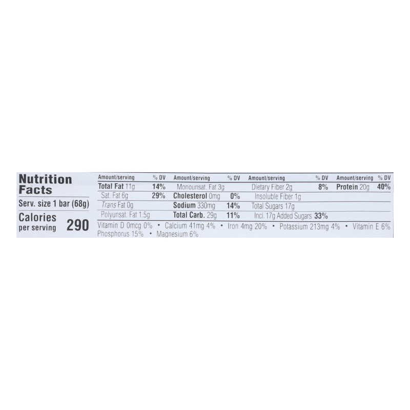 Clif Bar Builder Bar - Chocolate Peanut Butter - Case Of 12 - 2.4 Oz - Orca Market