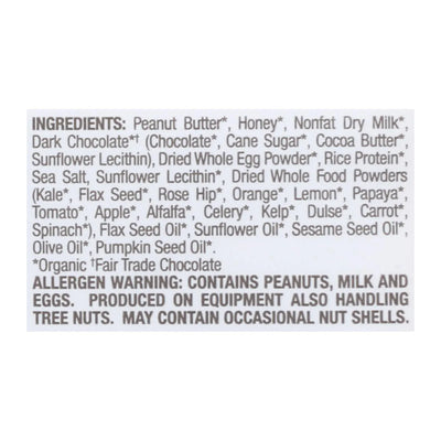 An image displaying Perfect Bar Dark Chocolate Chip Peanut Butter Perfect Bar - Case Of 8 - 2.3 Ounce by Perfect Bar