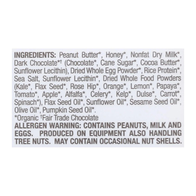 An image displaying Perfect Bar Dark Chocolate Chip Peanut Butter Perfect Bar - Case Of 8 - 2.3 Ounce by Perfect Bar