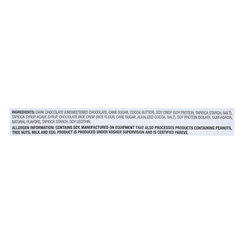 An image displaying Nugo Nutrition Bar - Dark - Chocolate Chocolate Chip - 50 G - Case Of 12 by Nugo Nutrition Bar