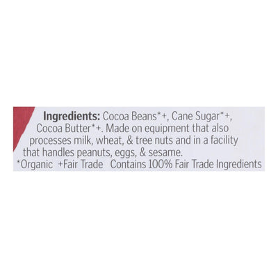 Theo Chocolate Organic Chocolate Bar - Classic - Dark Chocolate - 70 Percent Cacao - Pure - 3 Oz Bars - Case Of 12 - Orca Market