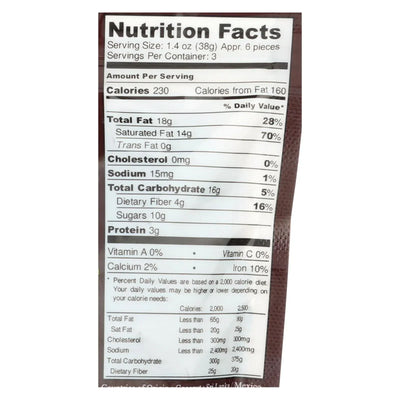 An image displaying Next Organics Dark Chocolate - Coconut - Case Of 6 - 4 Oz. by Next Organics